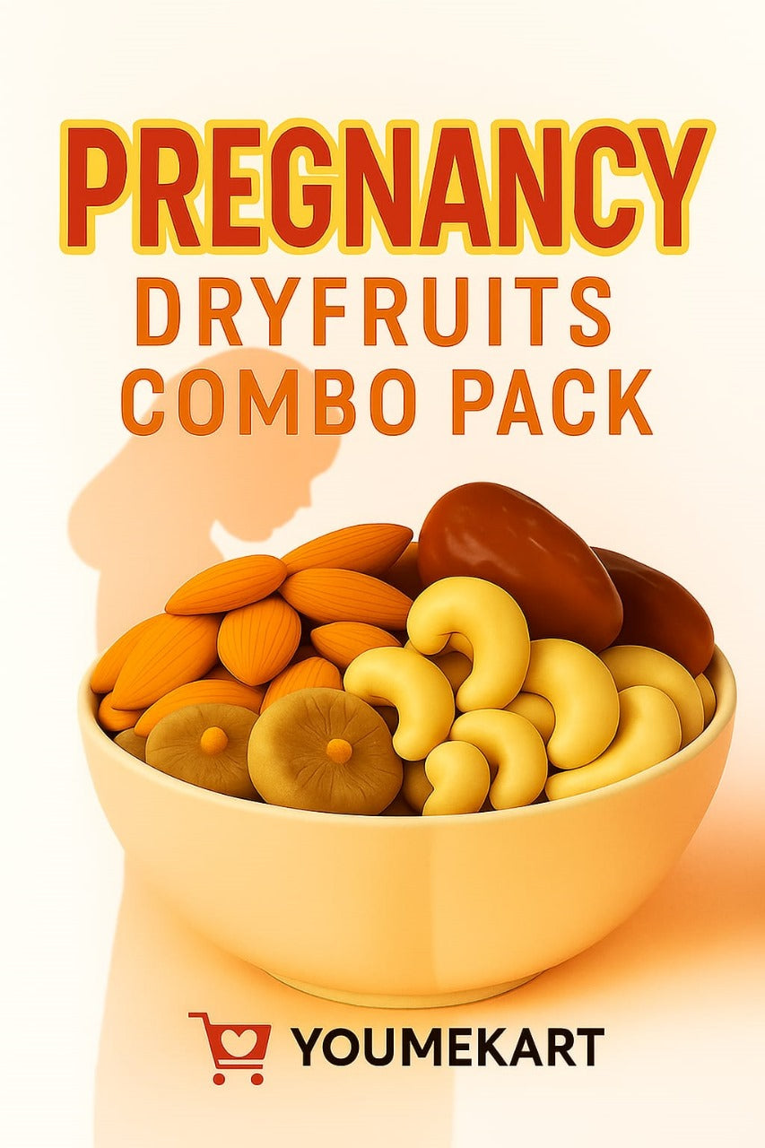 Pregnancy Nutrition Pack (Dry Fruits + Seeds) Safe. Natural. No Sugar. No Preservatives.🌿 2-Week plan 500gm